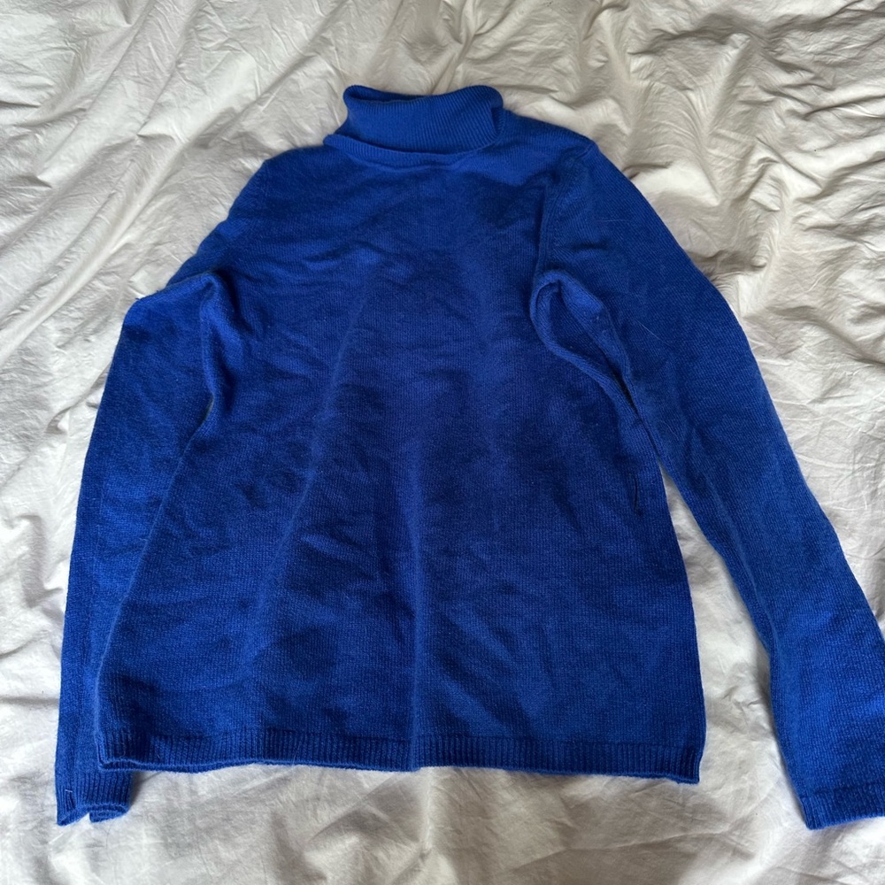 Charter Club Royal Blue Cashmere Sweater